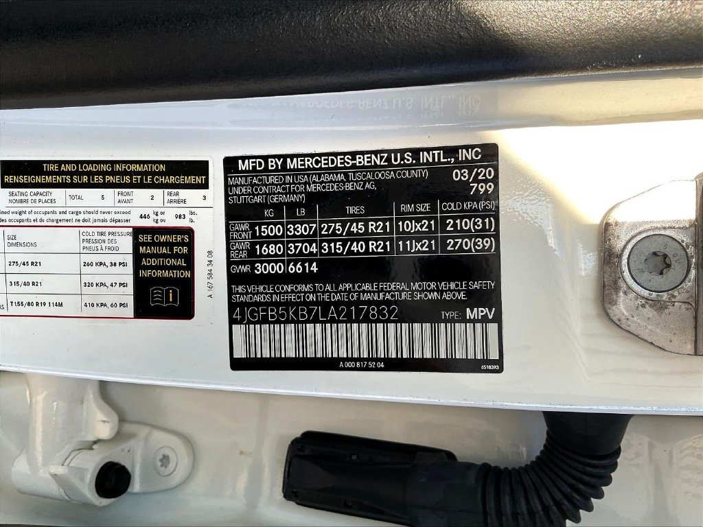 Used 2020 White Mercedes-Benz GLE 450 image 6