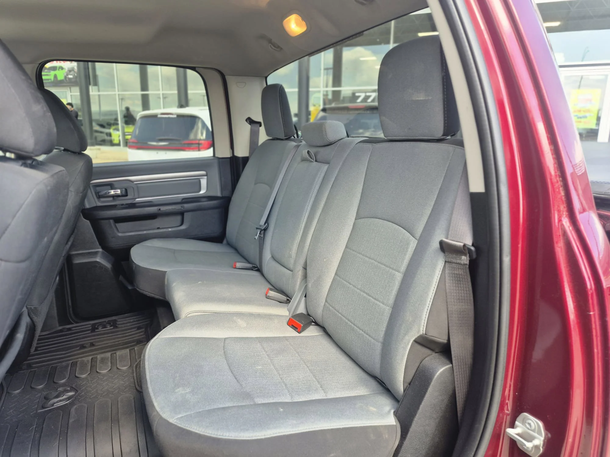 Certified Used 2023 Velvet Red Pearl Ram SLT 4X4*Velvet Red Pearl | 5.7L HEMI | 6 Pass | Htd Mirrors | Tow Pkg | Hitch | Tonneau Cover image 9