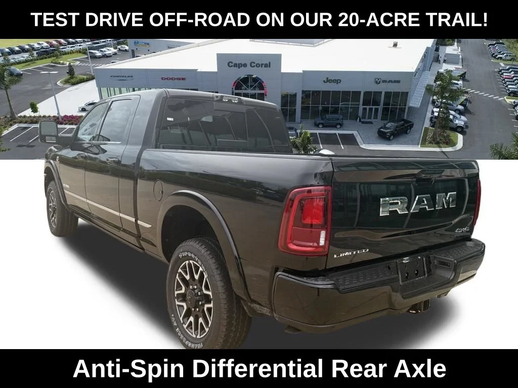 New 2026 Diamond Black Crystal Pearl-Coat Exterior Paint RAM Limited image 6