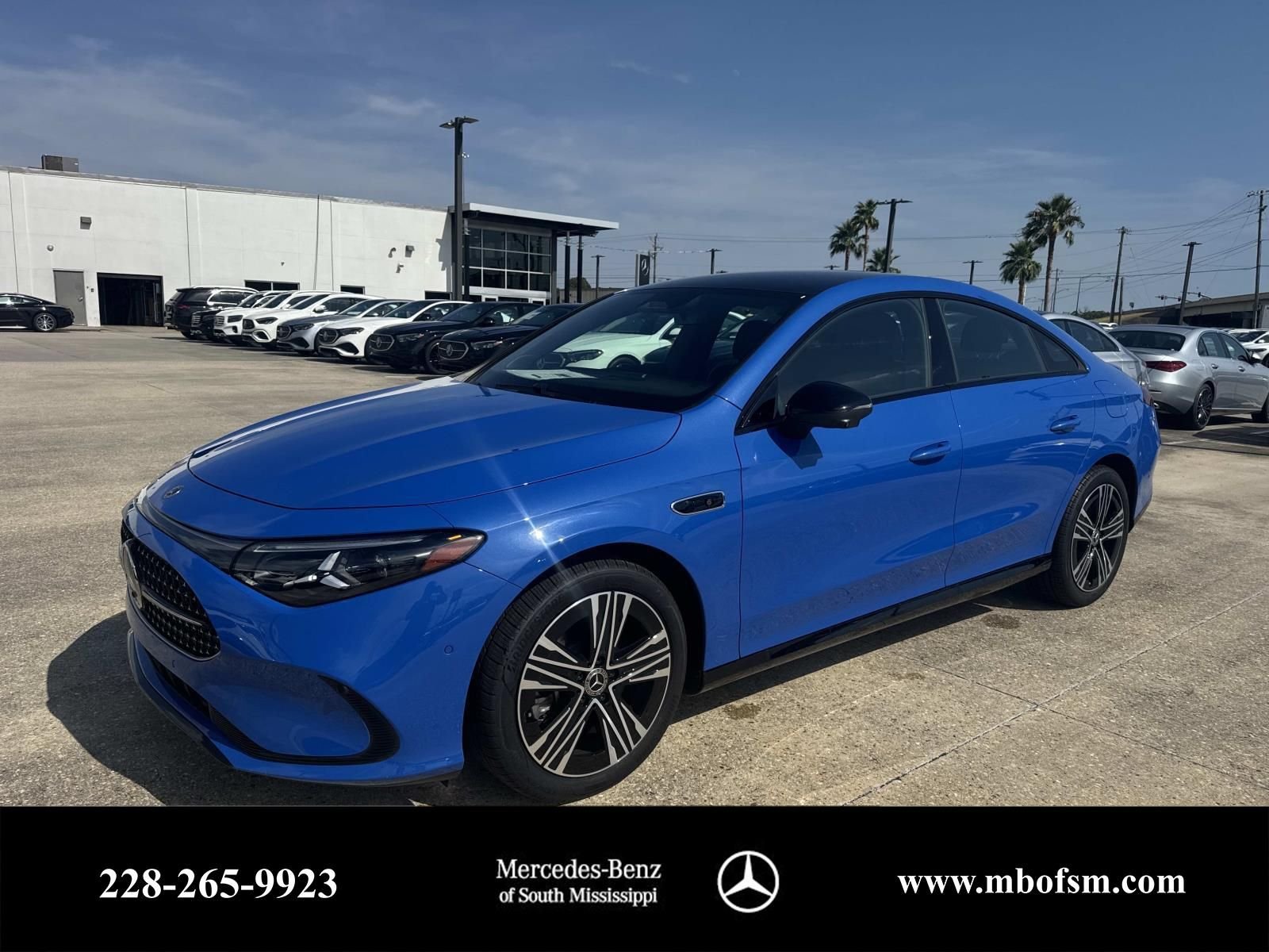 New 2027 Blue Mercedes-Benz CLA 220 image 1