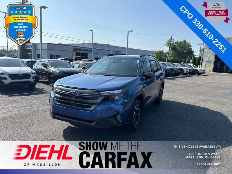 Certified Used 2026 Blue Subaru Premium image 2