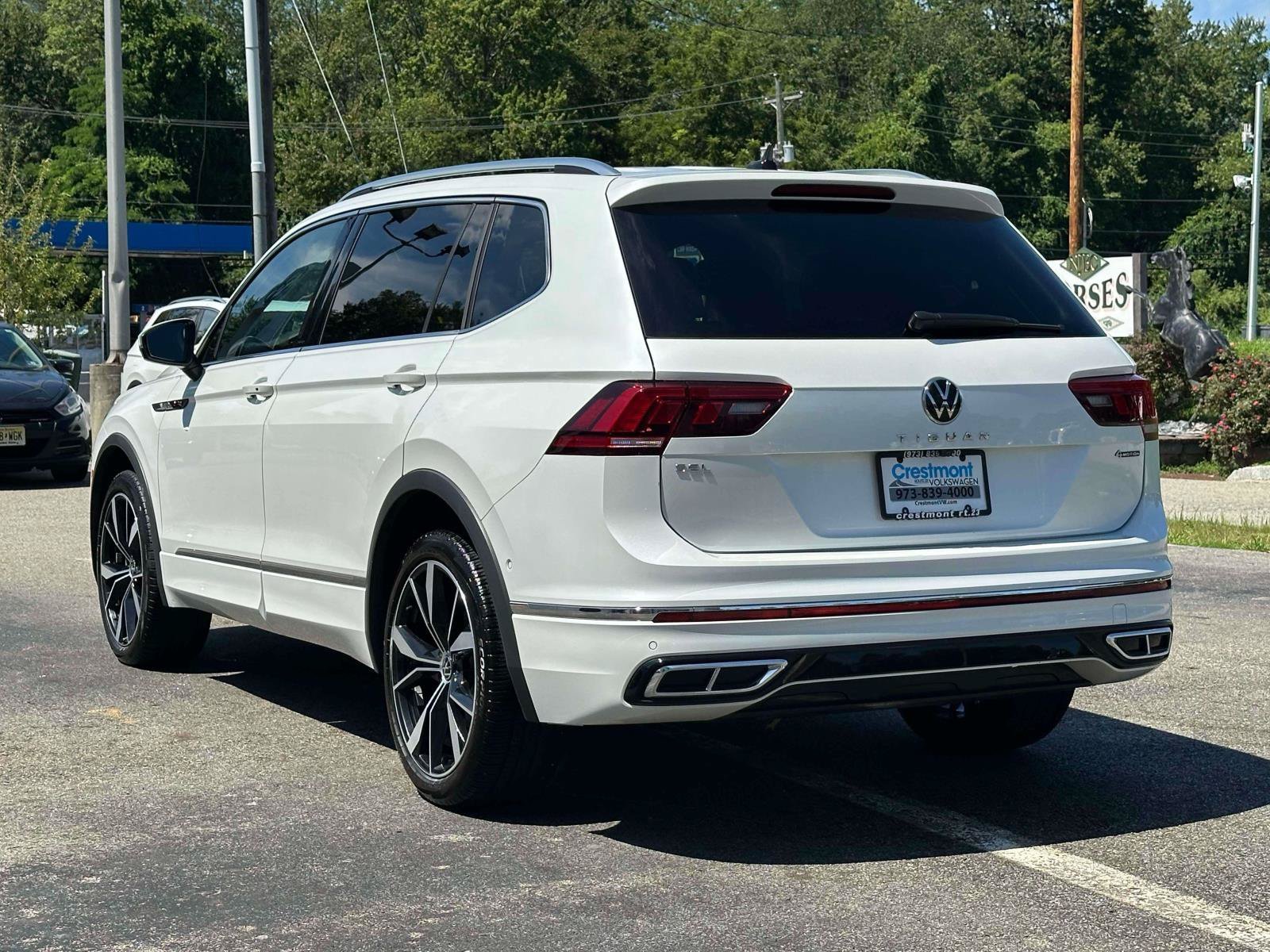 Used 2023 Opal White Pearl Volkswagen SEL R-Line image 4