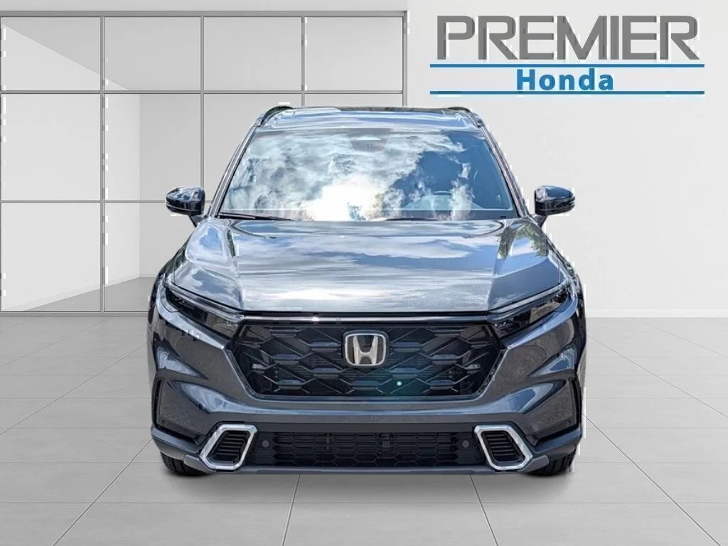 New 2026 Meteorite Gray Metallic Honda AWD Sport Touring Hybrid image 8