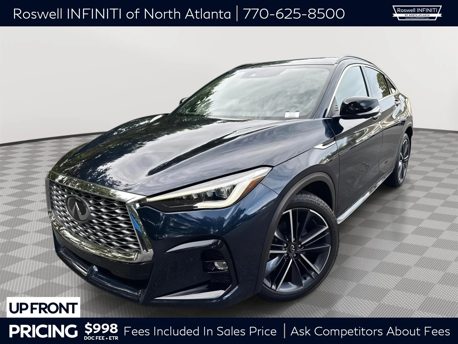 Certified Used 2025 Hermosa Blue INFINITI ESSENTIAL image 1