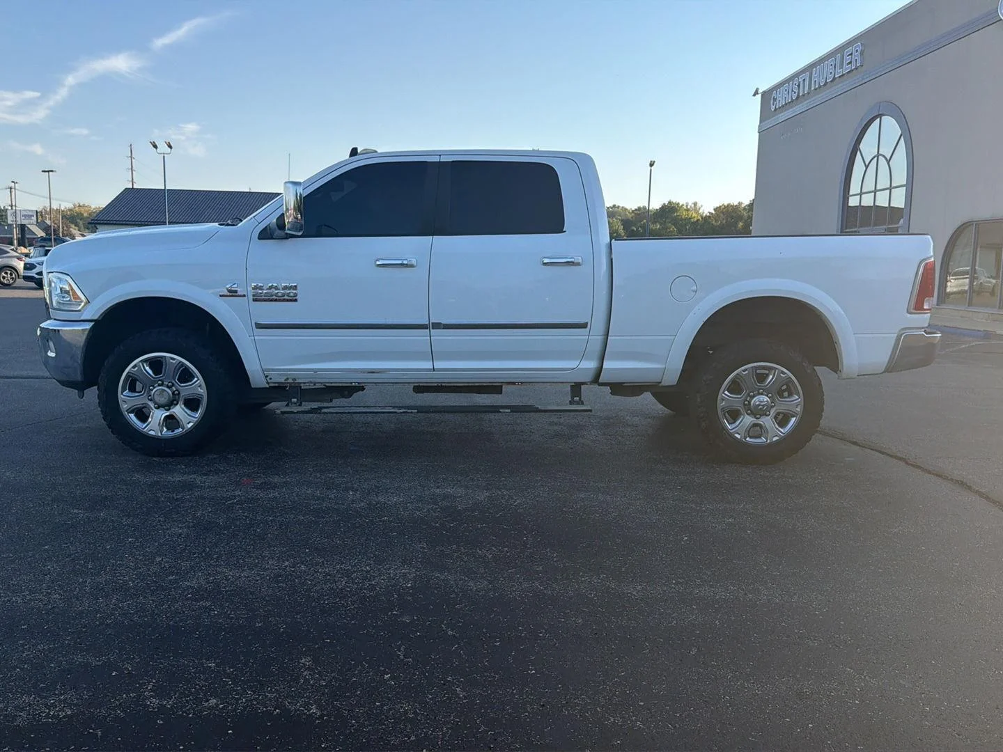 Used 2015 Bright White Clearcoat Ram Laramie image 8