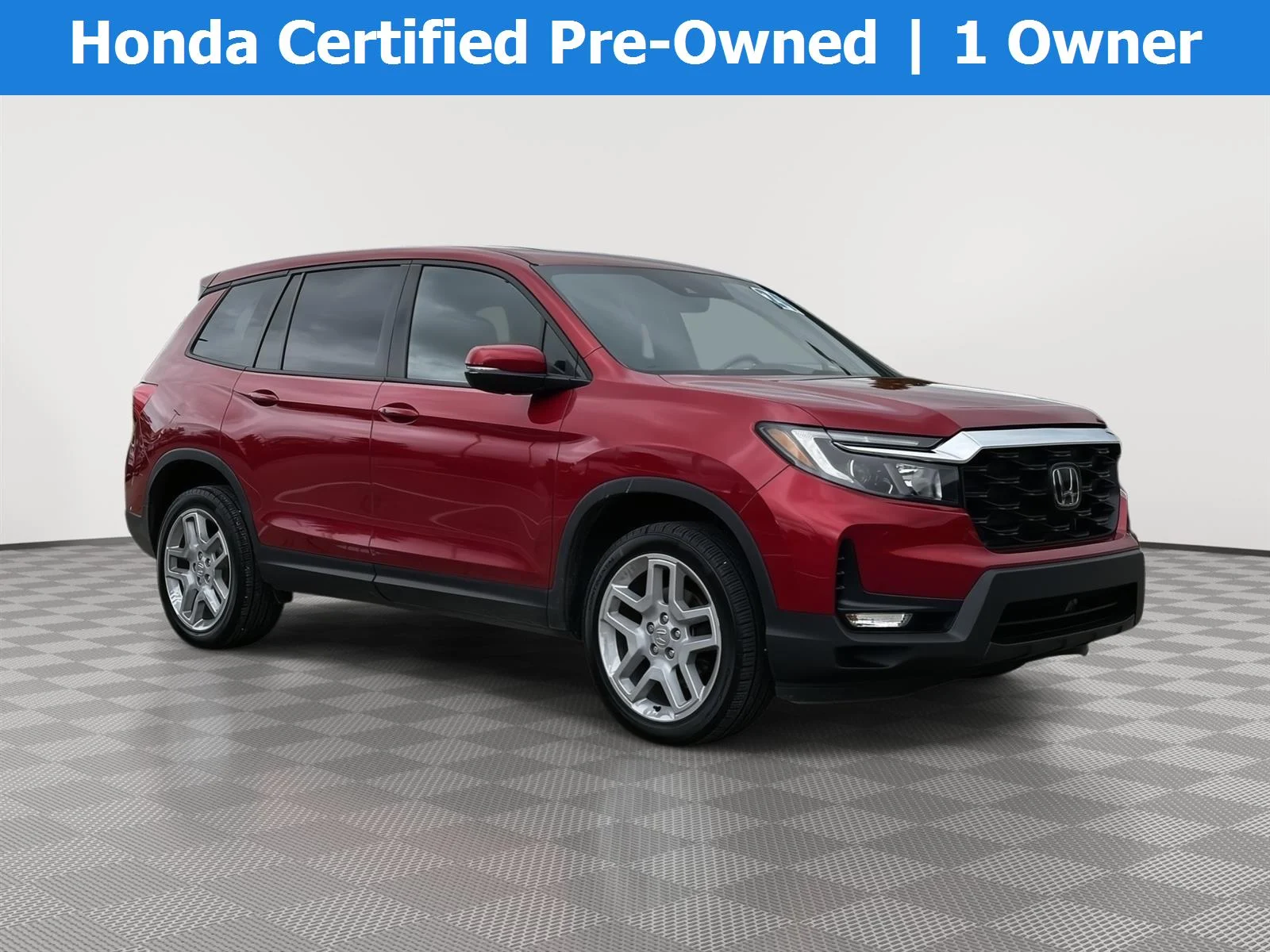 Certified Used 2024 Radiant Red Metallic II Honda EX-L image 1