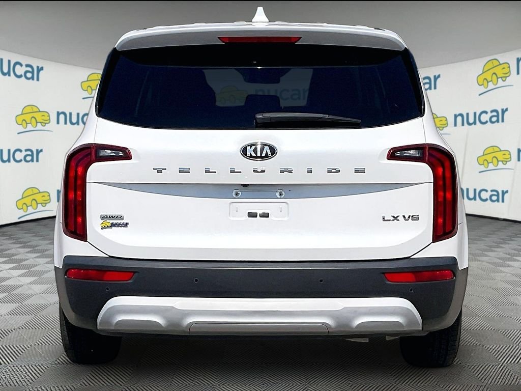 Used 2020 Snow White Pearl Kia LX image 5