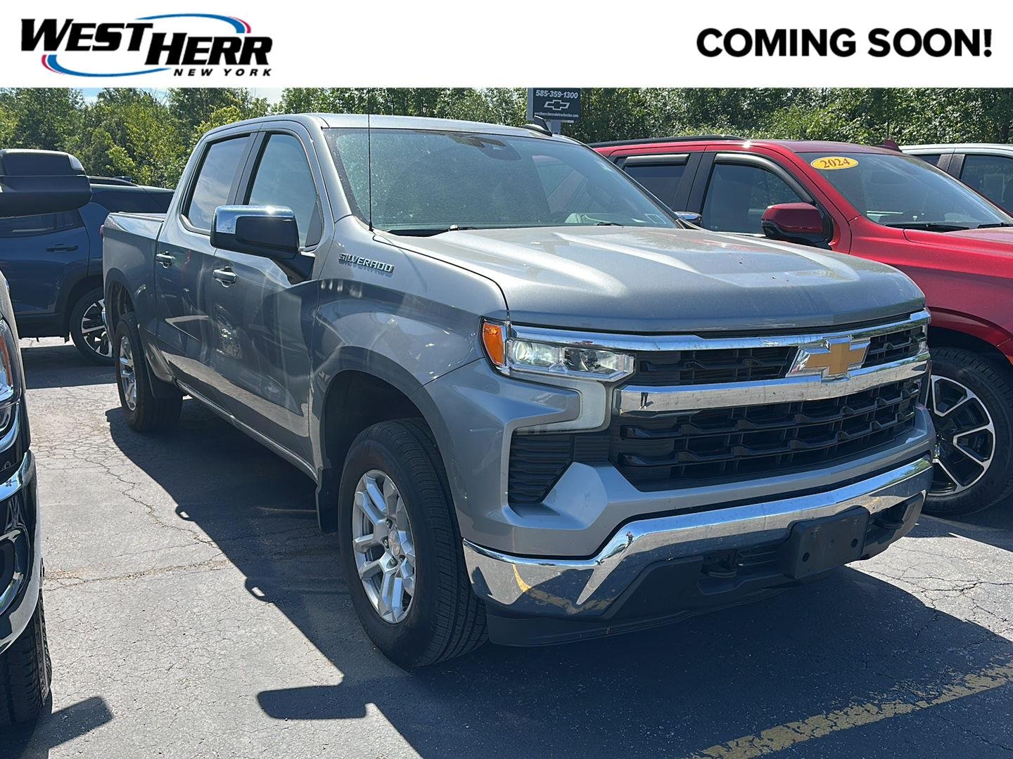 Used 2024 Sterling Gray Metallic Chevrolet LT image 1