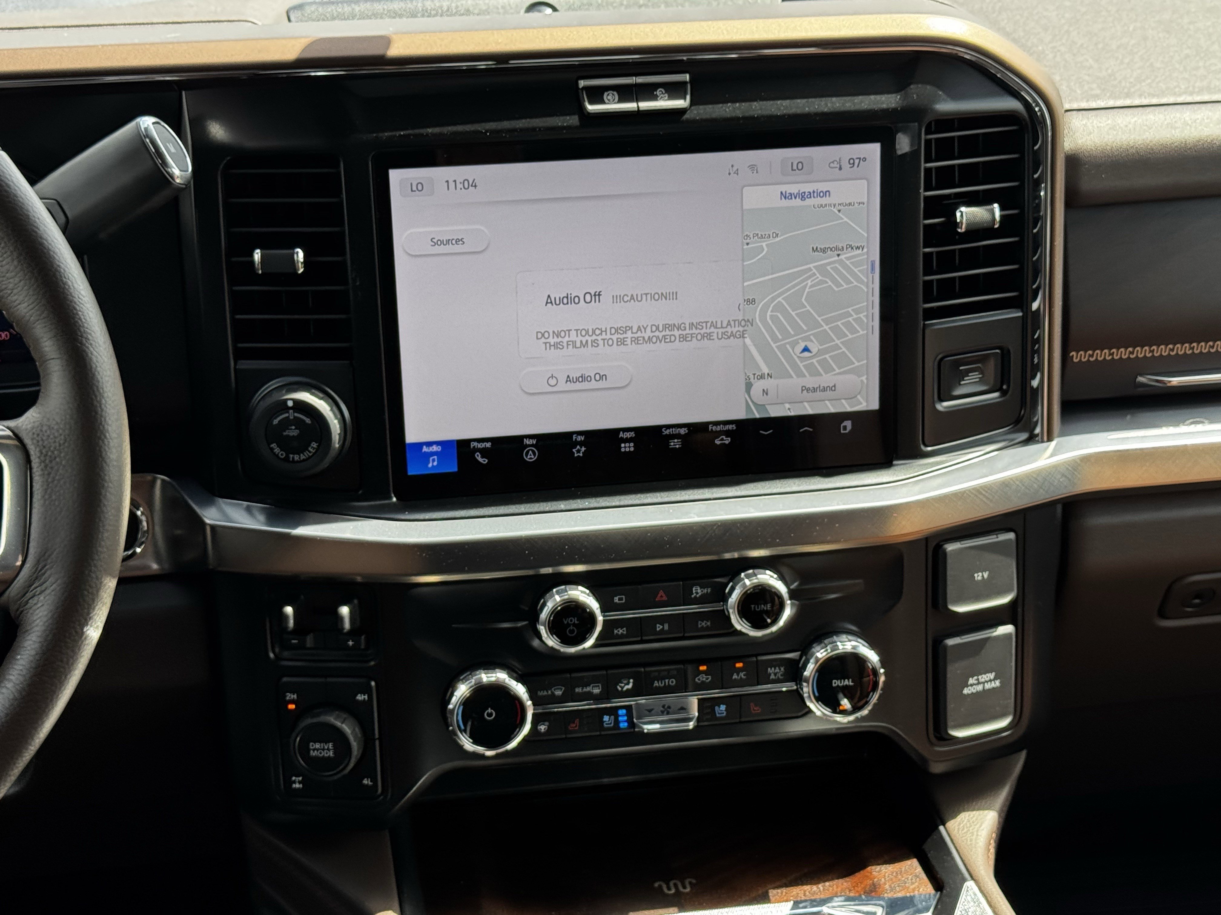 New 2026 Star White Metallic Tri-Coat Ford King Ranch image 15