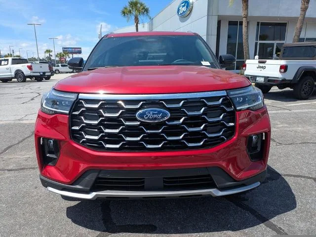New 2026 Rapid Red Metallic Tinted Clearcoat Ford Platinum image 47