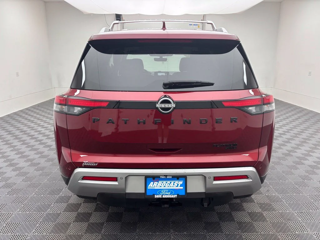 Certified Used 2023 Red Nissan Platinum image 9