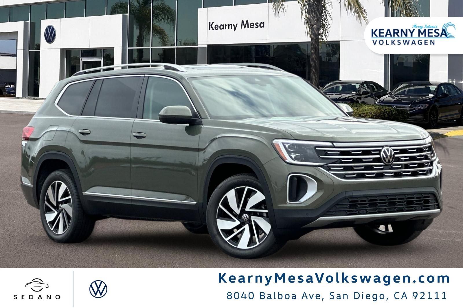 New 2026 Avocado Green Pearl Volkswagen SEL image 1