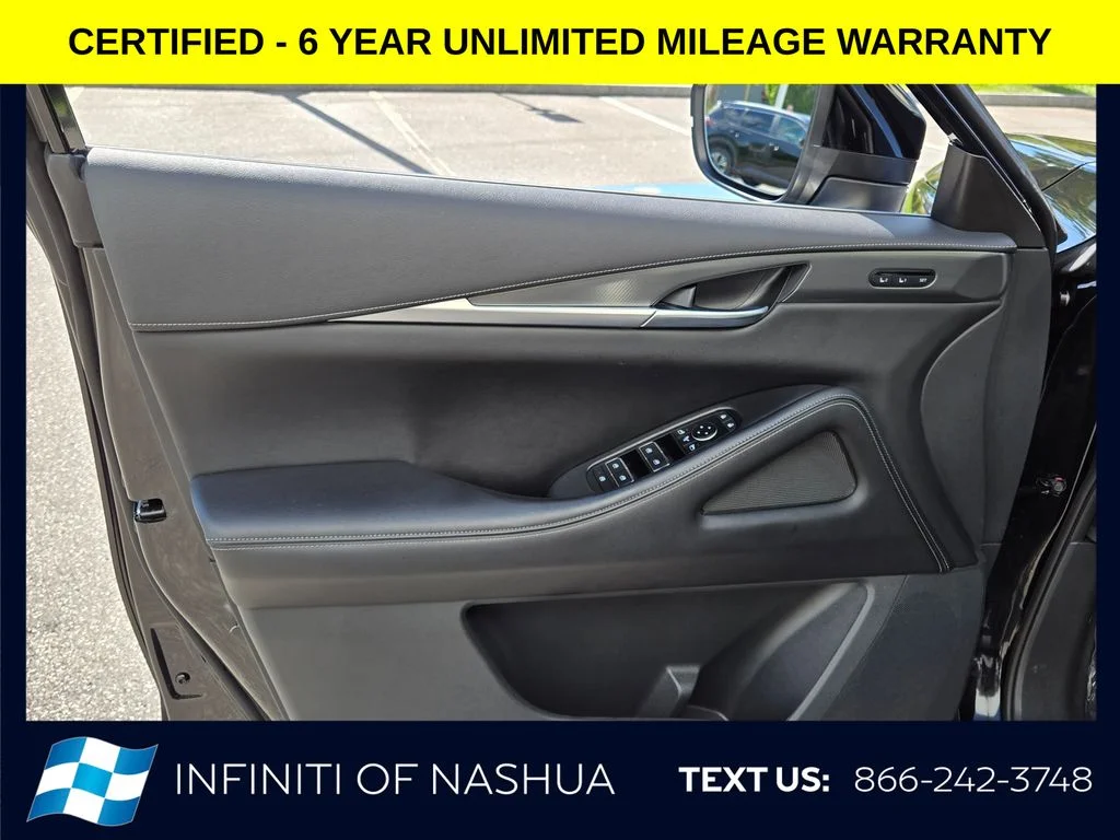 Certified Used 2024 Black INFINITI LUXE image 9