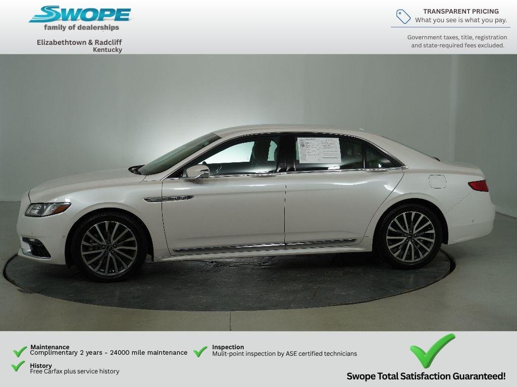 Used 2017 White Platinum Tri-Coat Lincoln Select image 6