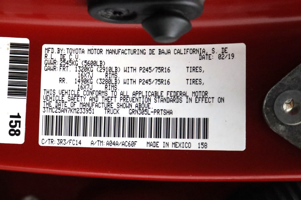 2019 Toyota Tacoma SR5 - Photo 32