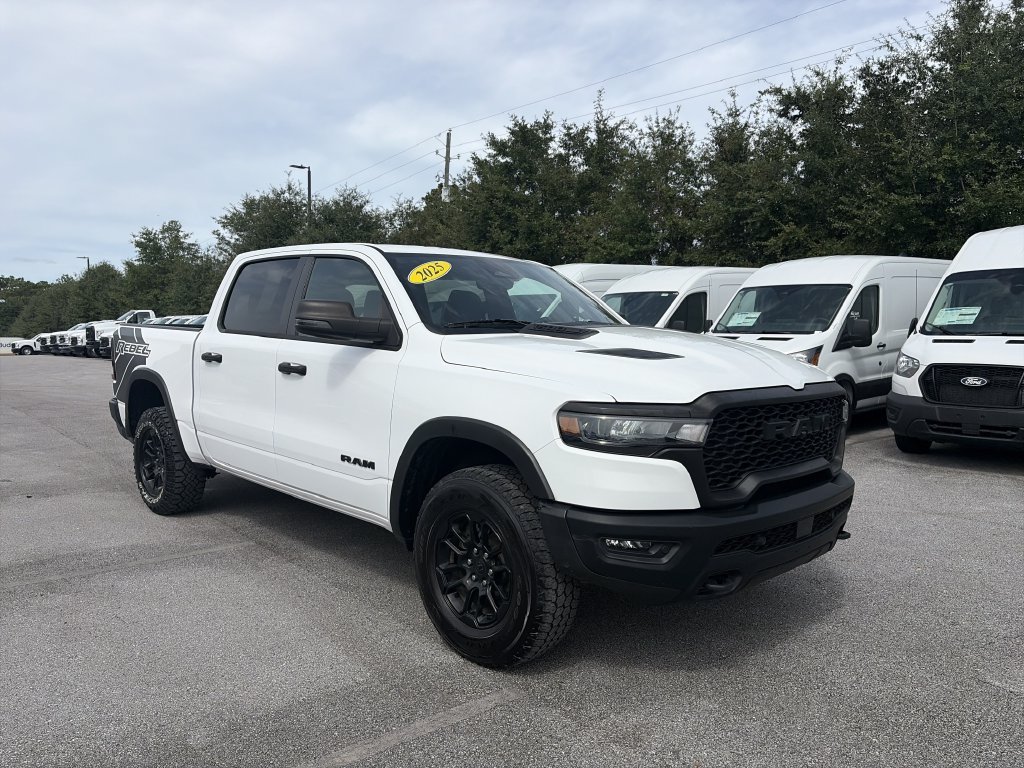 Certified Used 2025 Bright White Clearcoat Ram Rebel image 9