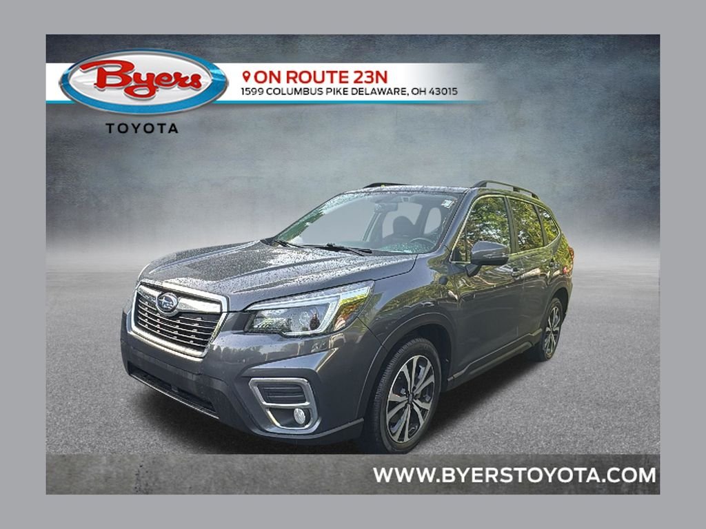 Used 2021 Gray Metallic Subaru Limited image 1