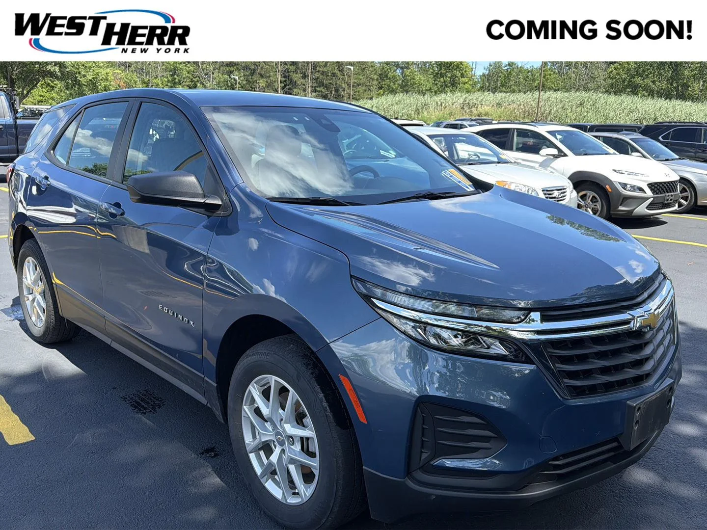 Used 2024 Lakeshore Blue Metallic Chevrolet LS image 1