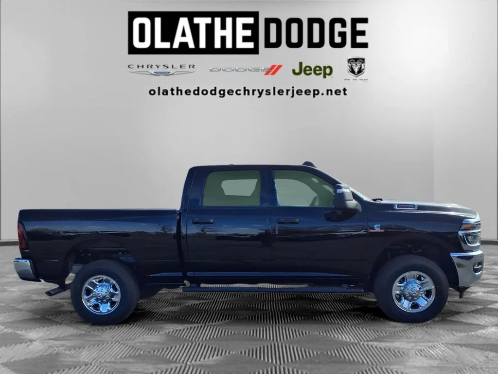 New 2026 Diamond Black Crystal Pearl-Coat Exterior Paint RAM Tradesman image 28