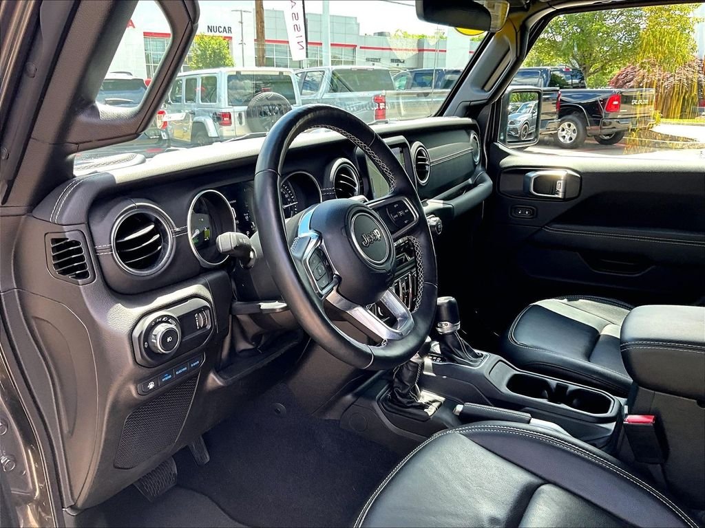 Used 2023 Gray Jeep Sahara 4xe image 8