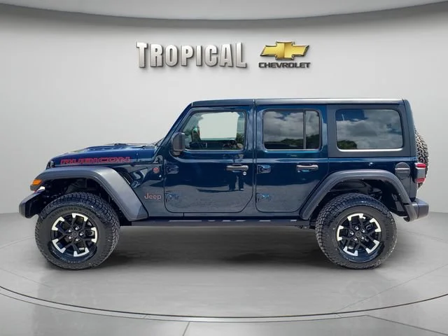 Used 2025 Blue Jeep Rubicon image 2