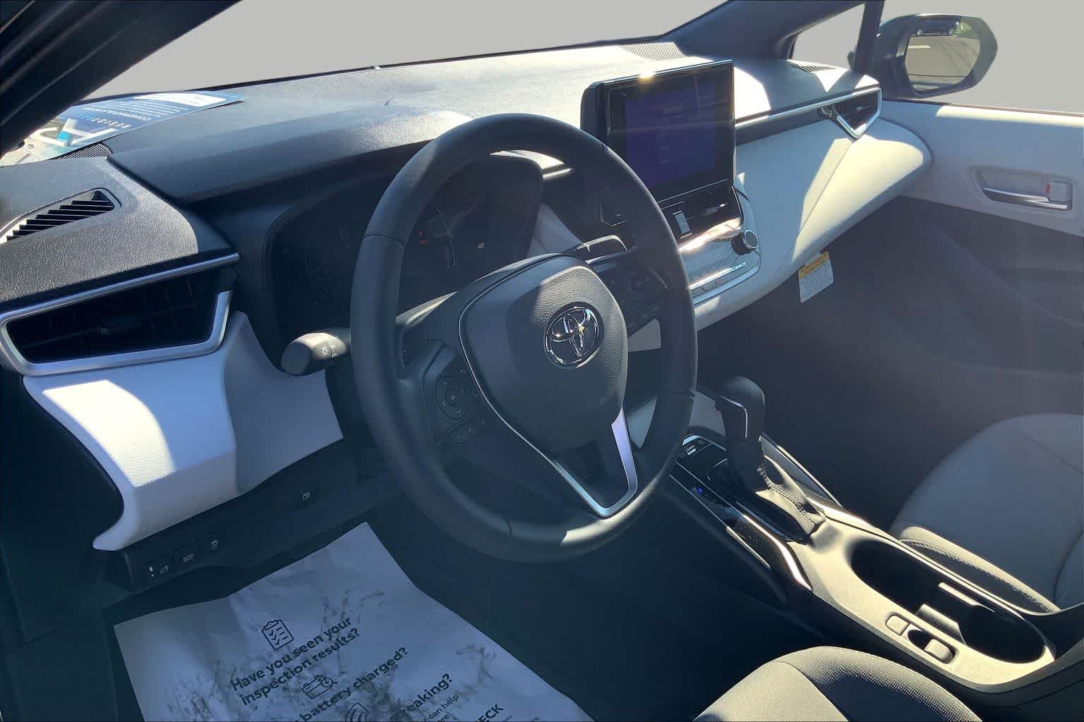 New 2026 Midnight Black Metallic Toyota Hybrid SE image 8