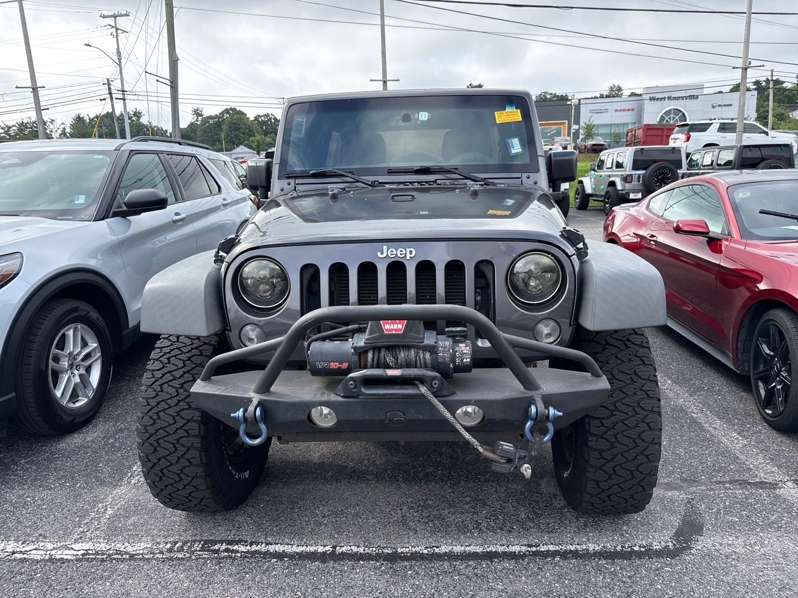 Used 2016 Crystal Metallic Jeep Unlimited Rubicon image 7