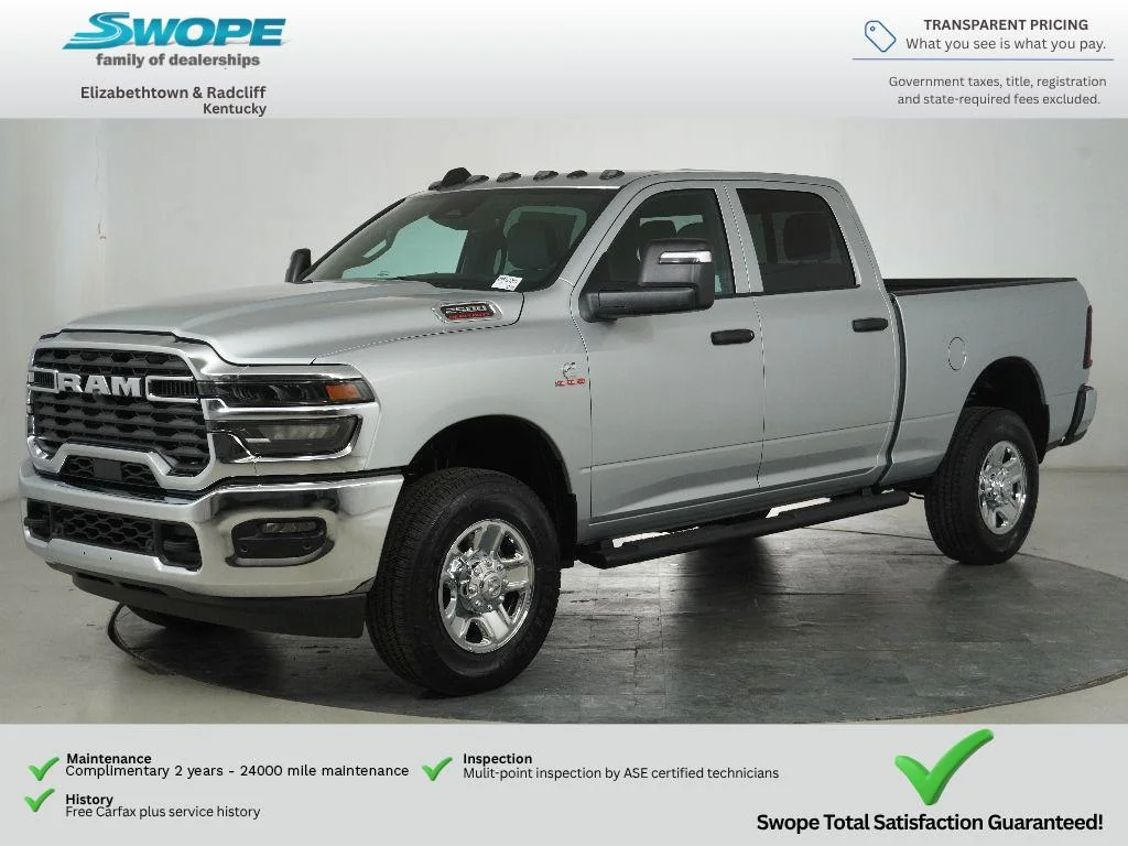 New 2026 Silver-Zynith Exterior Paint RAM Tradesman image 7