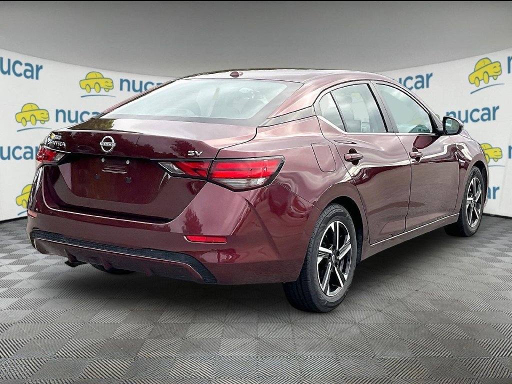 Used 2024 Rosewood Metallic Nissan SV image 6