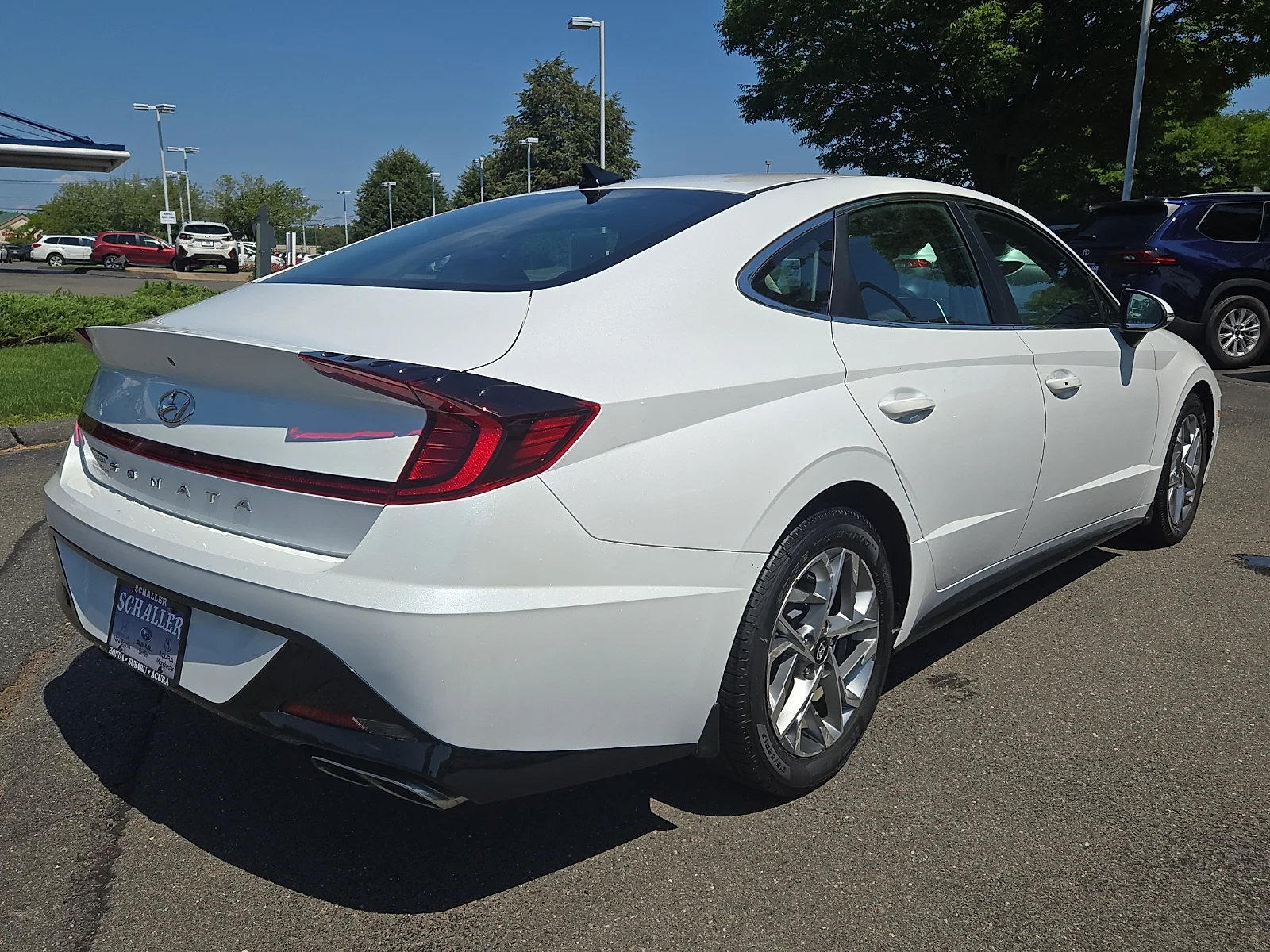 Used 2021 Quartz White - WW8 Hyundai SEL image 6