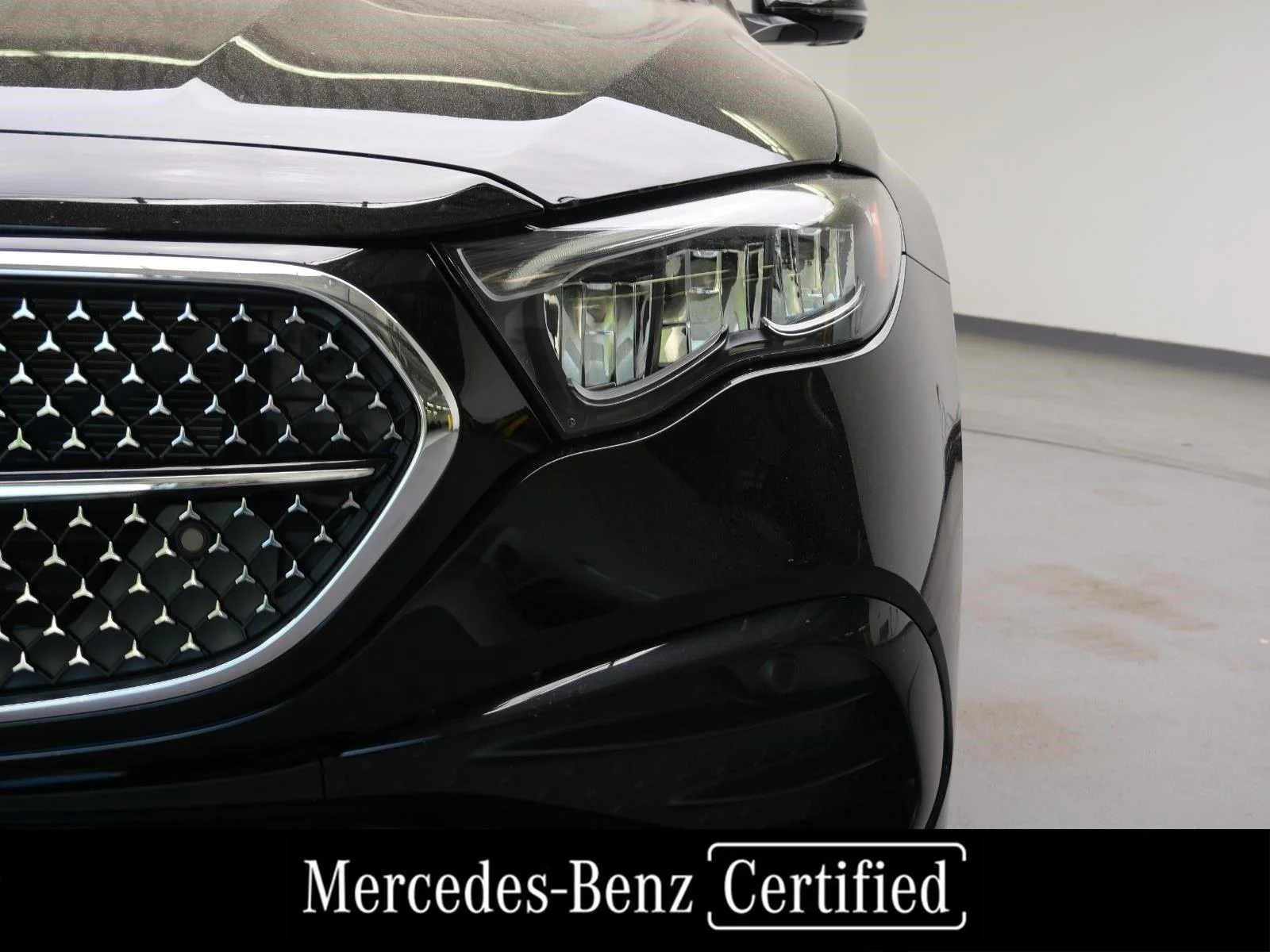 Certified Used 2025 Black Mercedes-Benz E 350 image 3