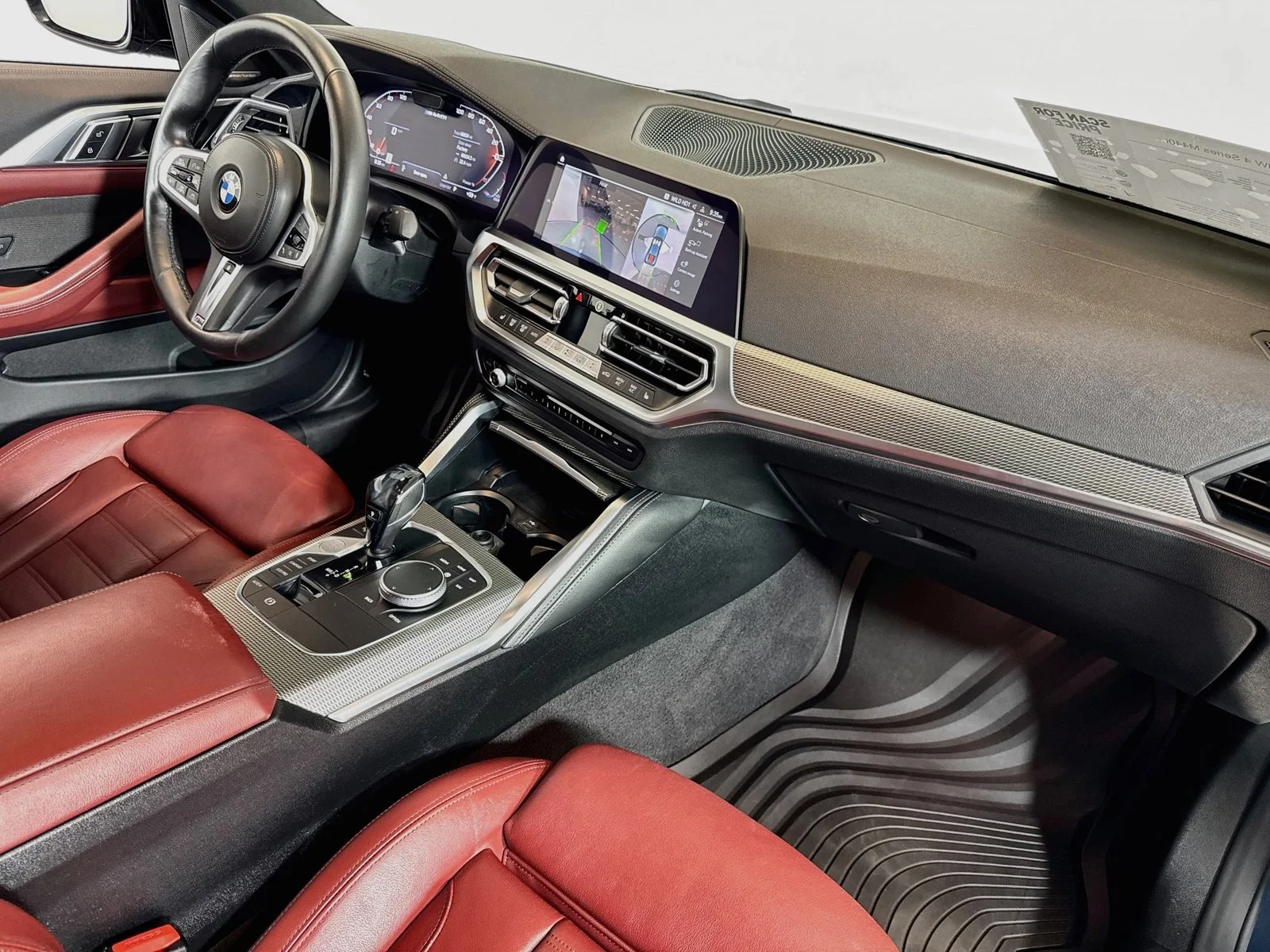 Used 2021 Arctic Race Blue Metallic BMW M440i xDrive image 27