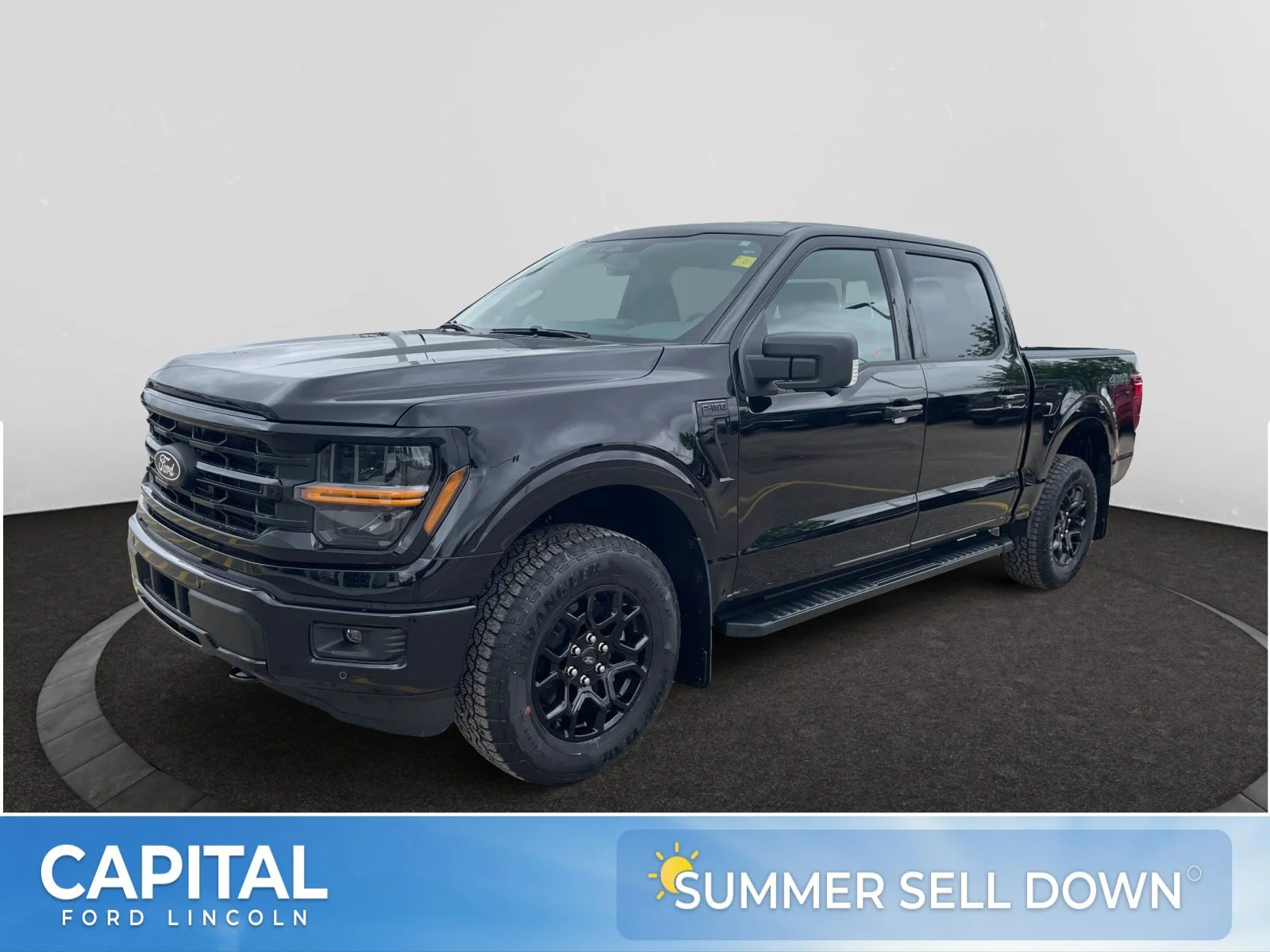 New 2026 Agate Black Metallic Ford XLT image 1