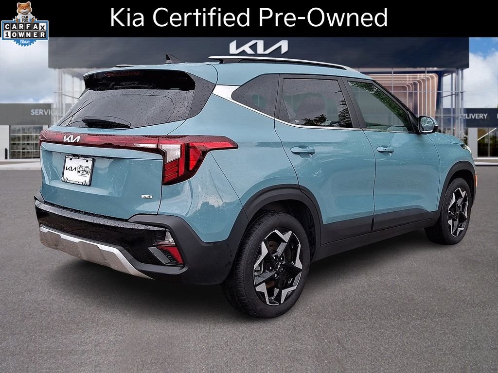 Certified Used 2024 Blue Kia EX image 7