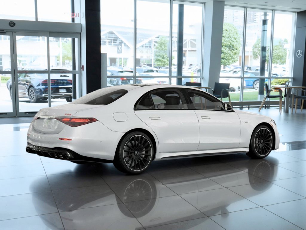 New 2026 MANUFAKTUR Moonlight White Metallic Mercedes-Benz S 63 E AMG® image 19