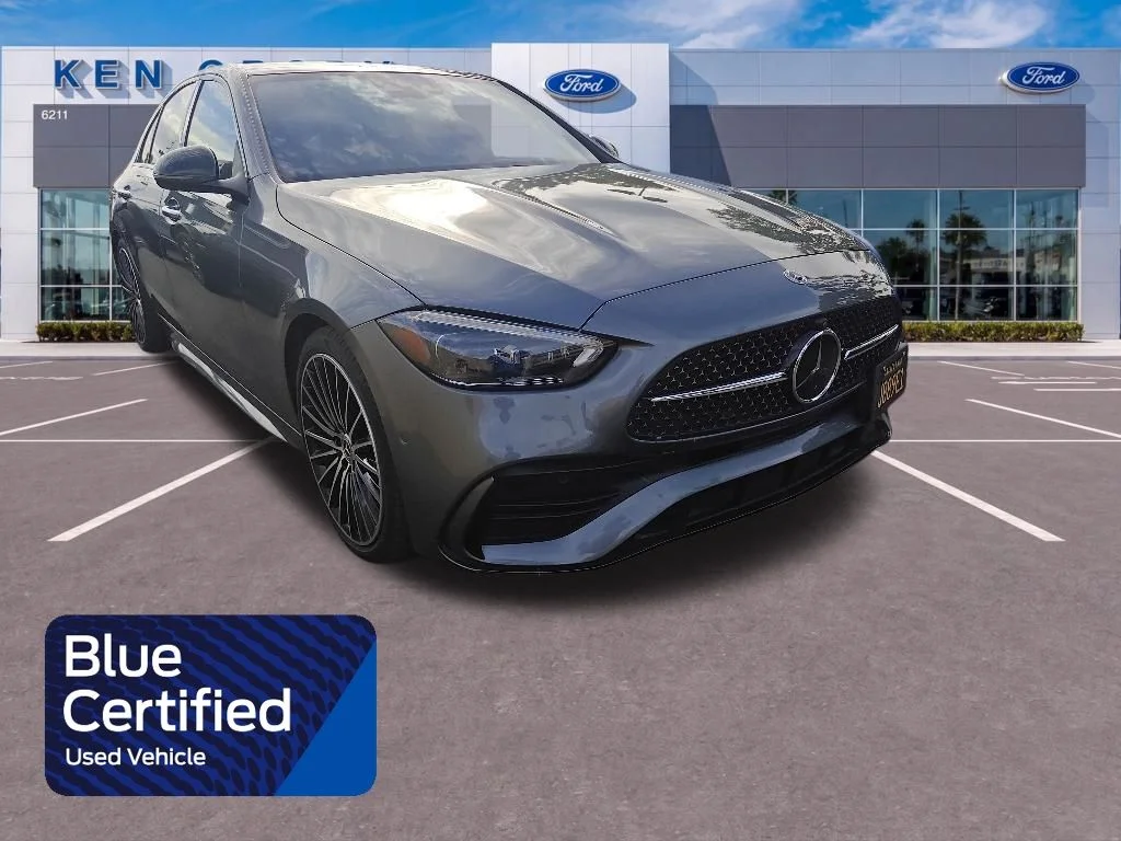 Used 2024 White Mercedes-Benz C 300 image 1