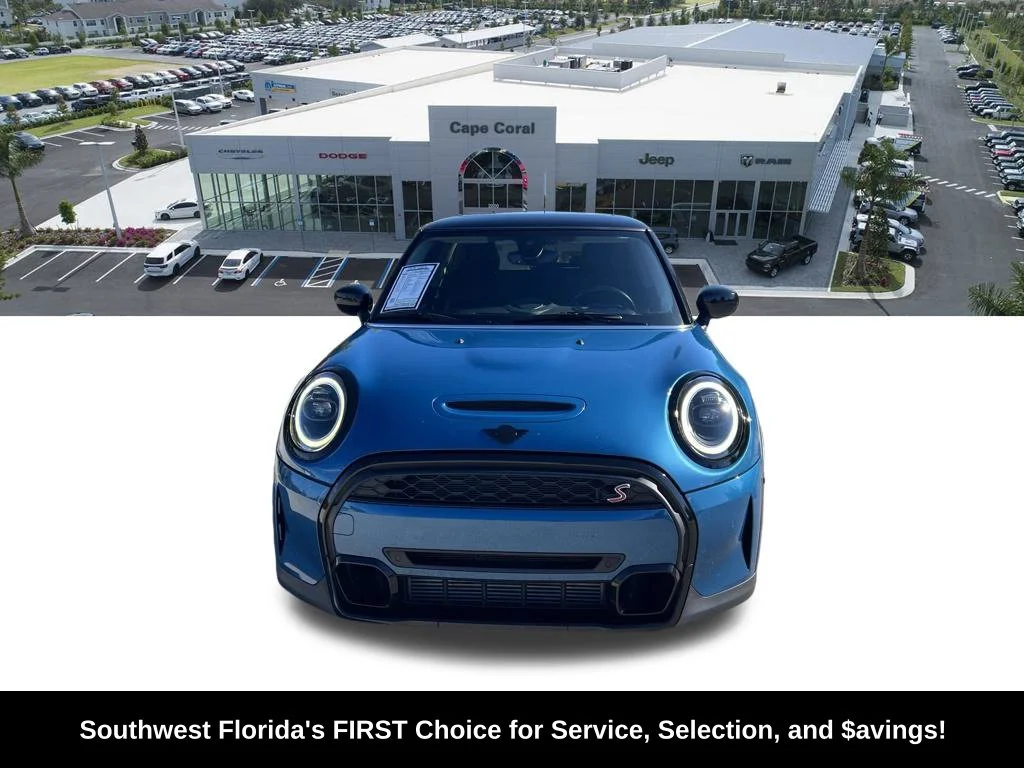 Used 2023 Blue MINI Base image 2
