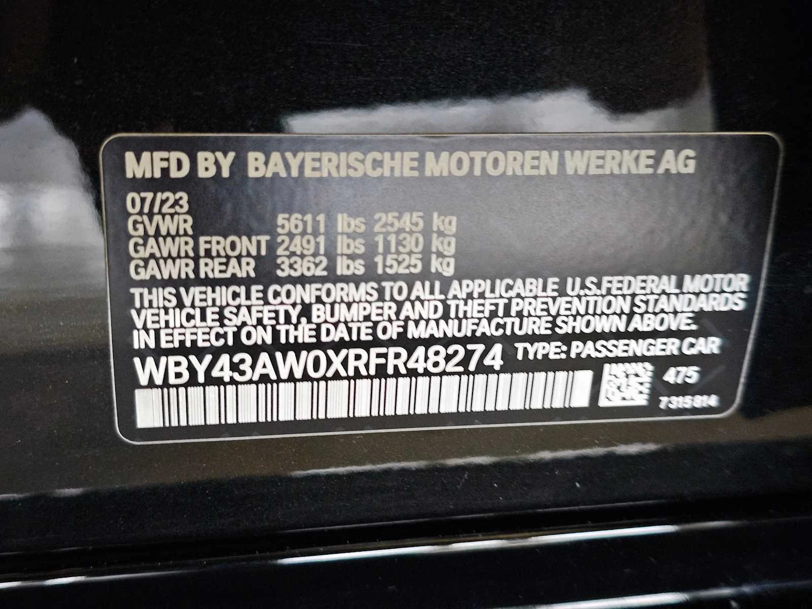 Certified Used 2024 Black Sapphire Metallic BMW eDrive35 image 37