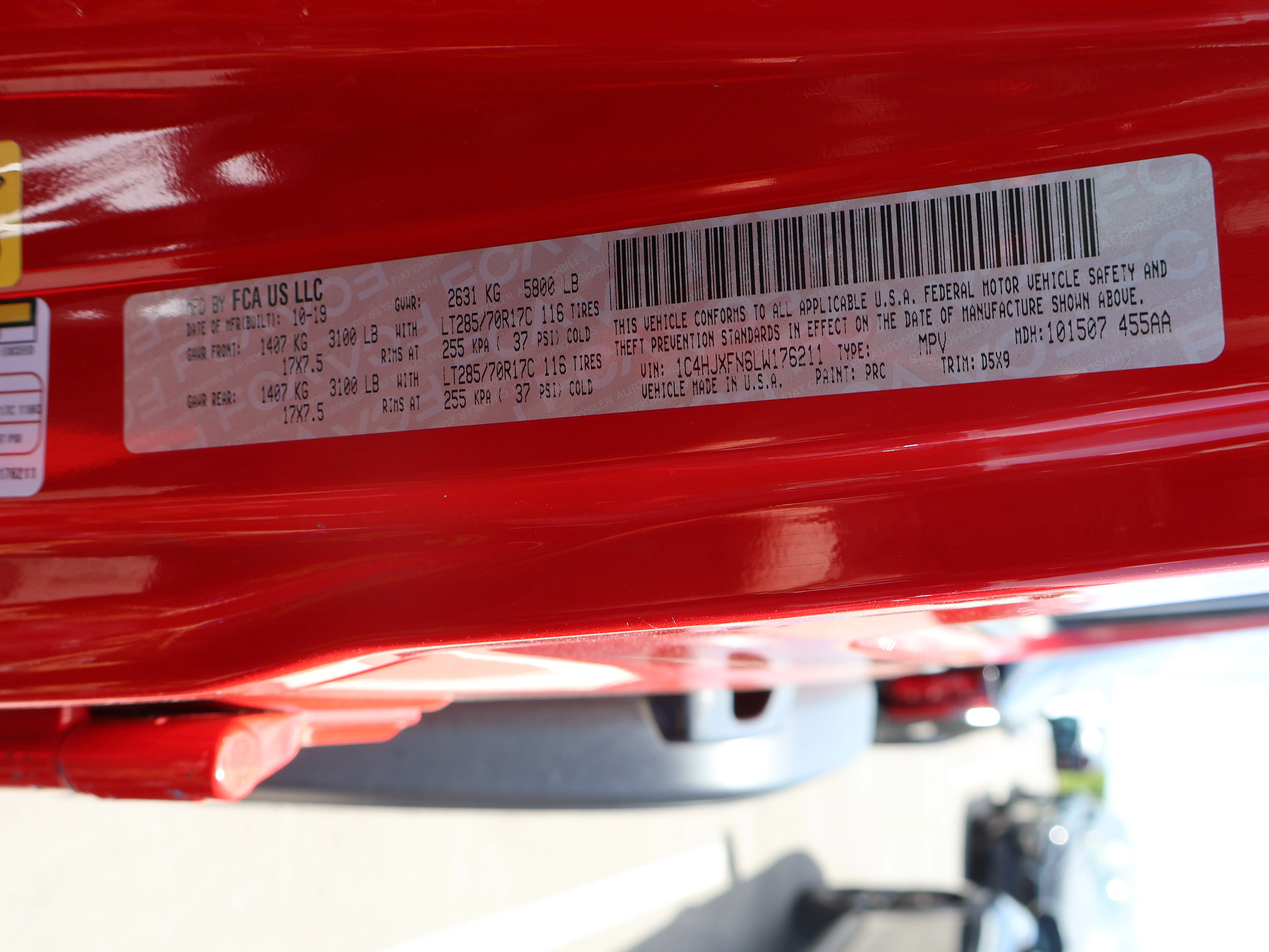 Used 2020 Firecracker Red Clearcoat Jeep Rubicon image 36