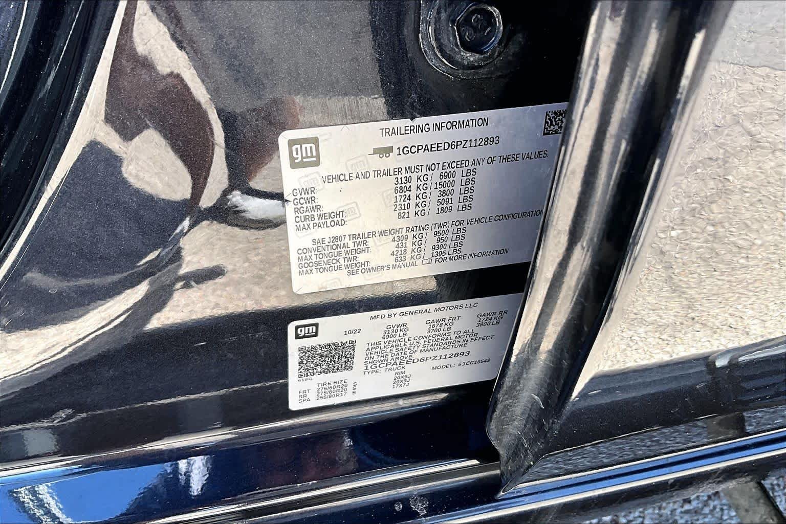 Used 2023 Dark Ash Metallic Chevrolet LTZ image 34