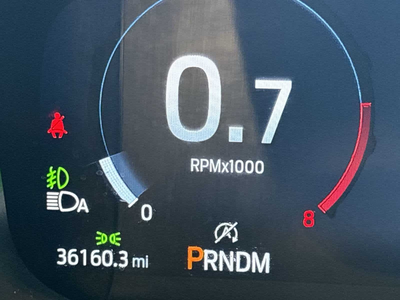Used 2025 Vapor Blue Metallic Ford ST image 33