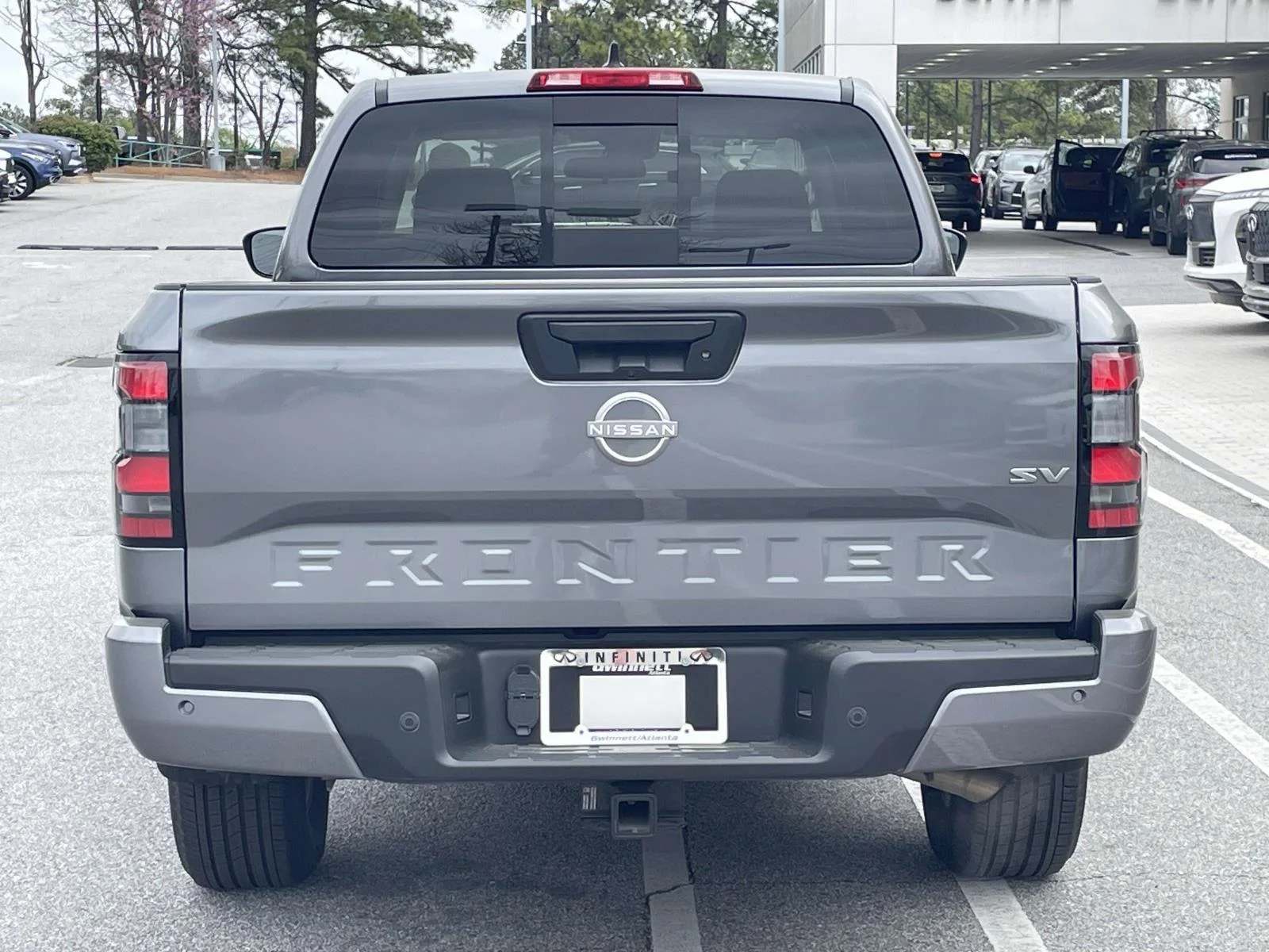 Used 2024 Gun Metallic Nissan SV image 3