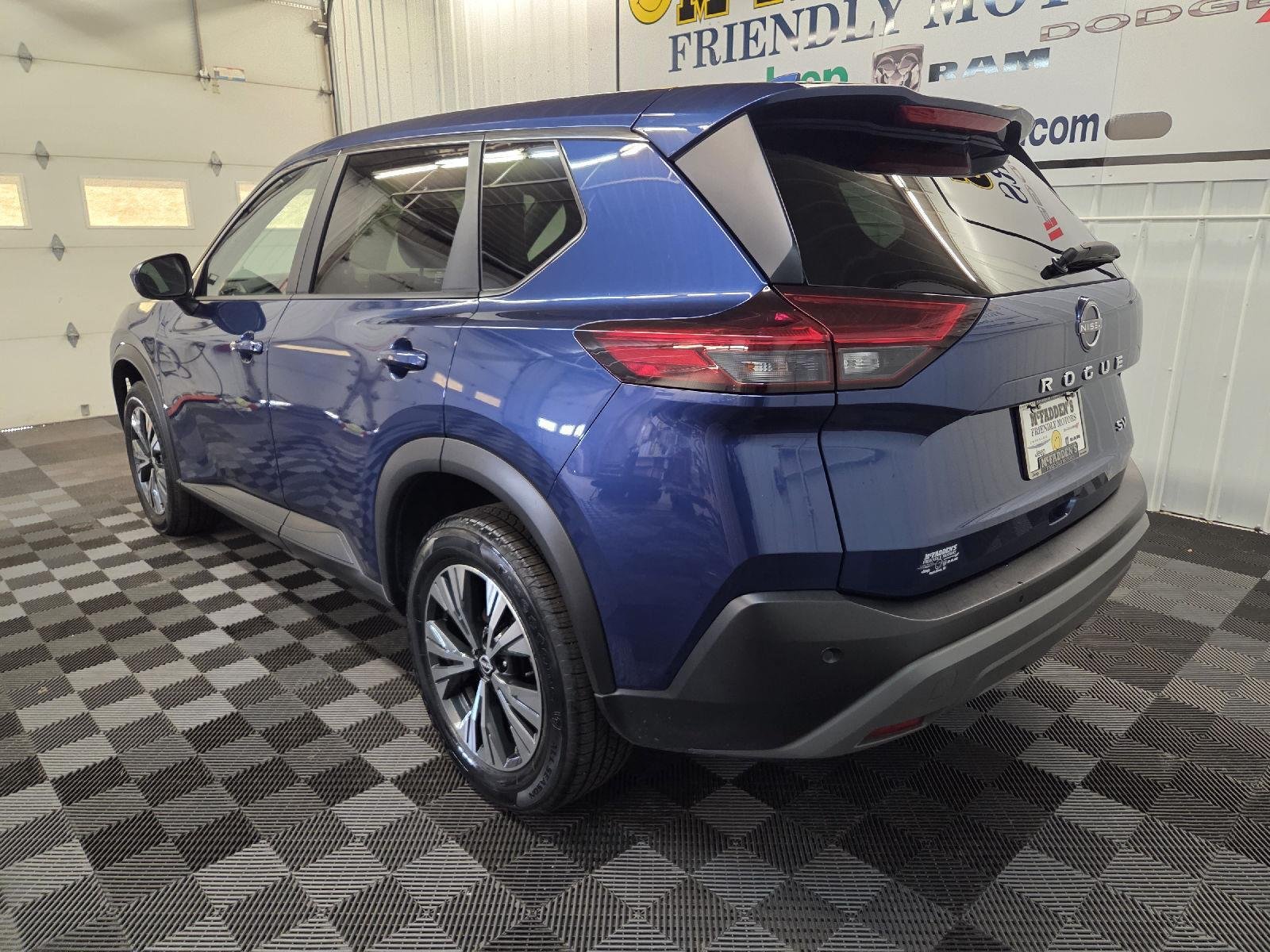 Used 2023 Caspian Blue Metallic Nissan SV image 6
