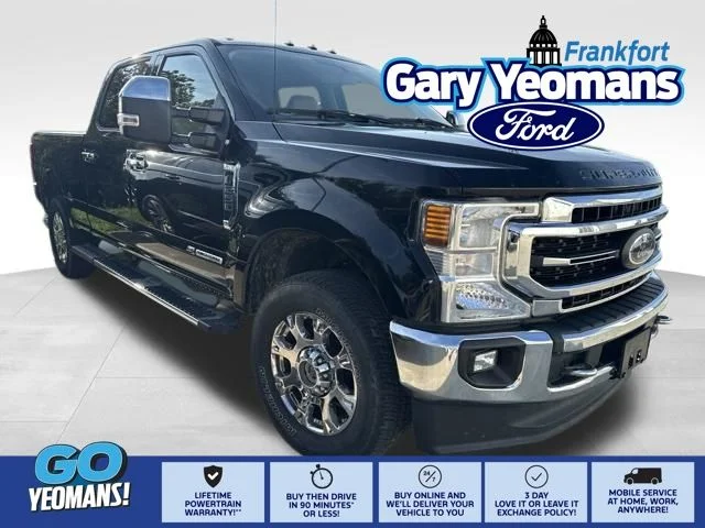 Used 2021 Black Metallic Ford Lariat image 1