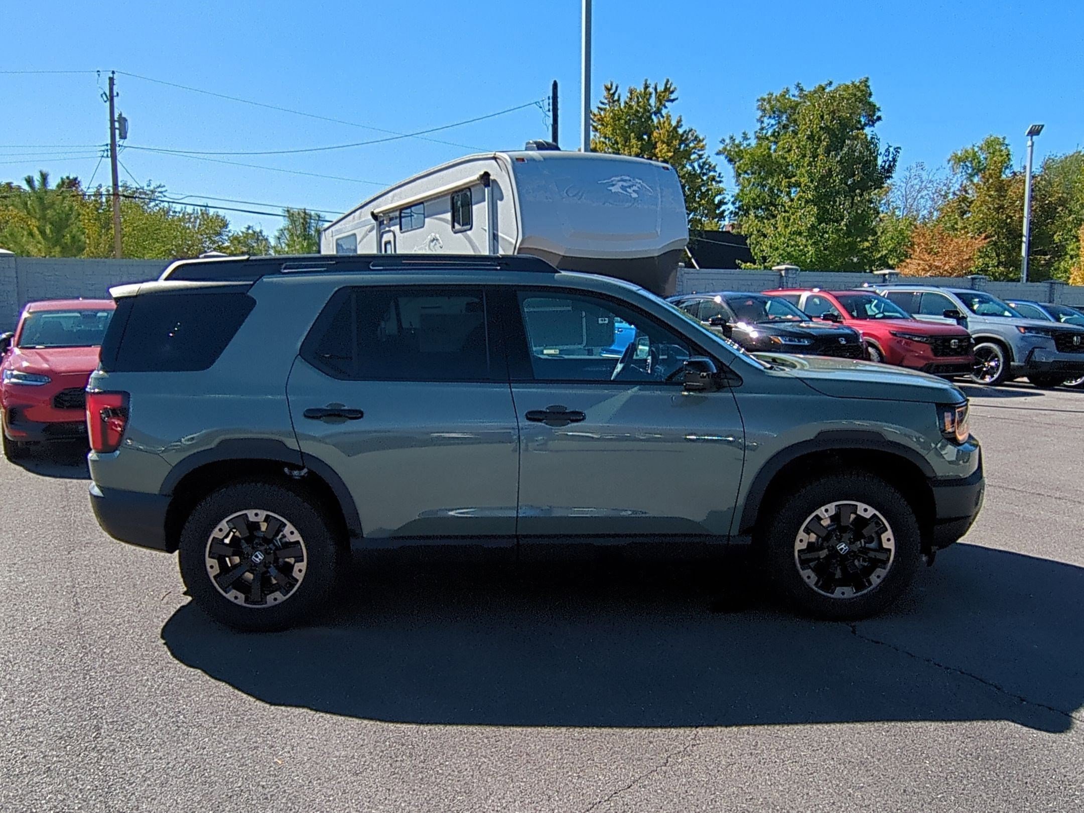 New 2026 Ash Green Metallic Honda TrailSport Elite image 2