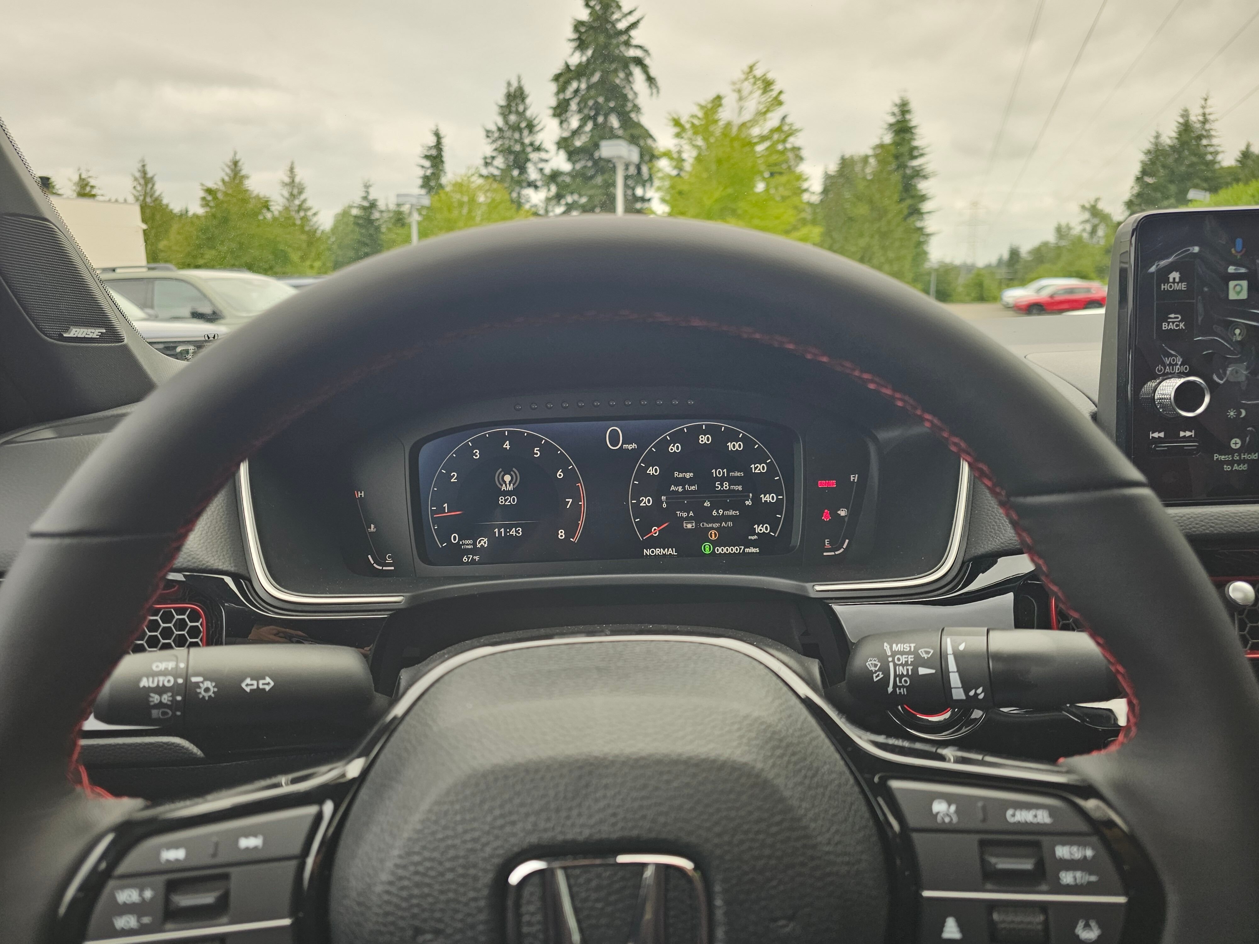 New 2026 Crystal Black Pearl Honda Si image 26
