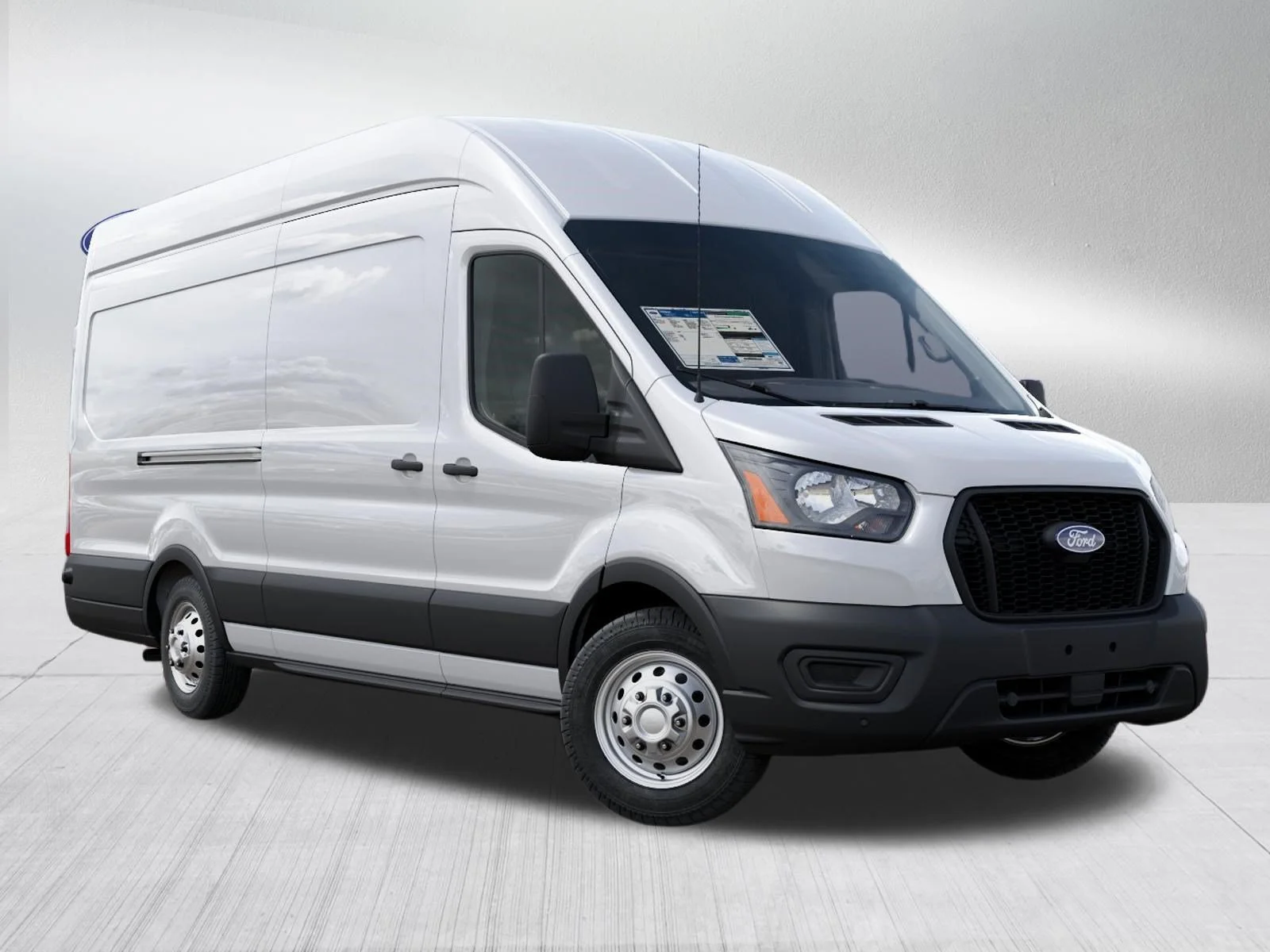 New 2027 Oxford White Ford Cargo Van image 4