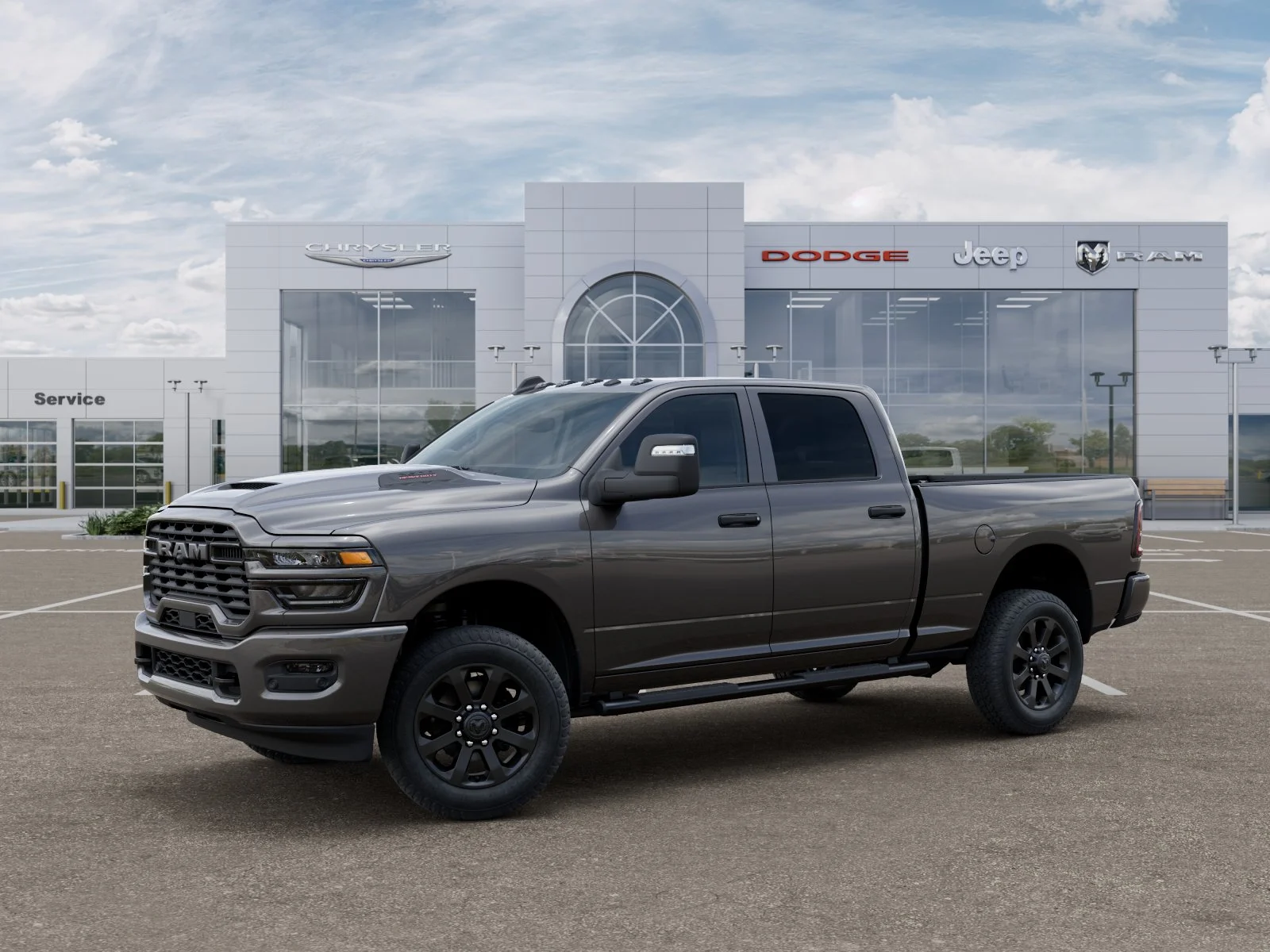 New 2026 Granite Crystal Metallic Clearcoat RAM Tradesman image 25