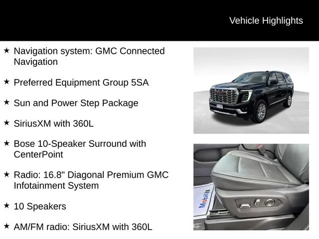 Certified Used 2026 Onyx Black GMC Denali image 7