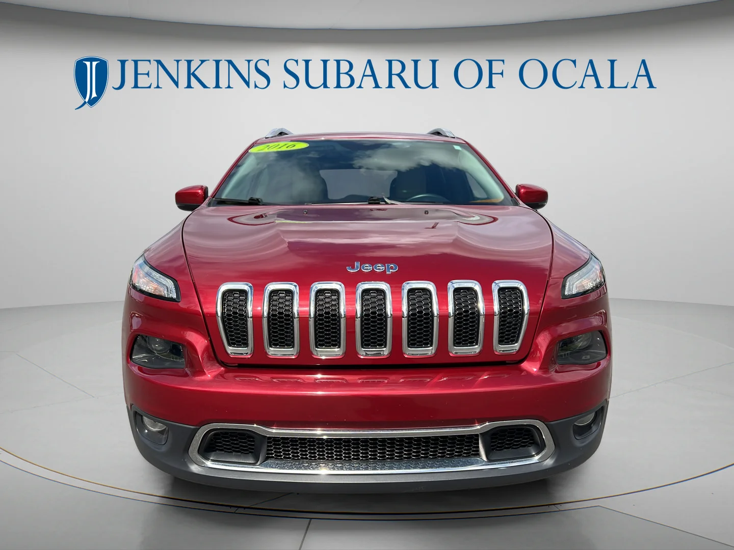 Used 2016 Deep Cherry Red Crystal Pearlcoat Jeep Limited image 8